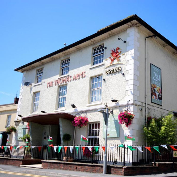 Photo of the Thomas Arms pub.